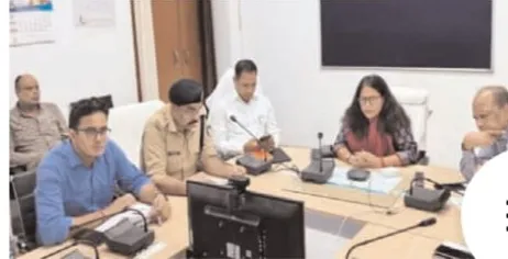 सीएम हेल्पलाइन में सी एवं डी ग्रेड वाले अधिकारियों पर होगी कार्रवाई : कलेक्टर राखी सहाय