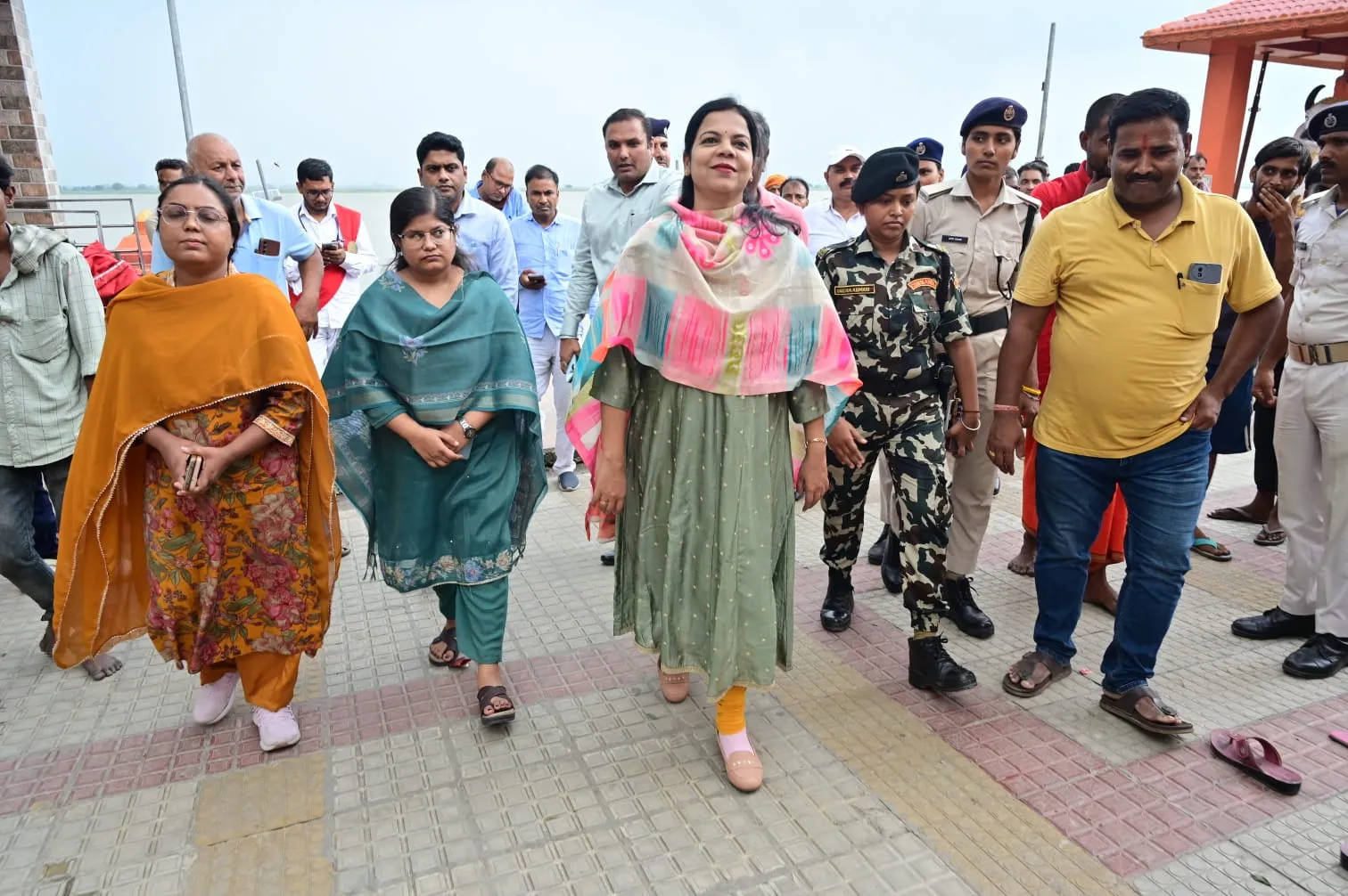 श्रावणी मेले की तैयारियों का जिला पदाधिकारी ने लिया जायजा