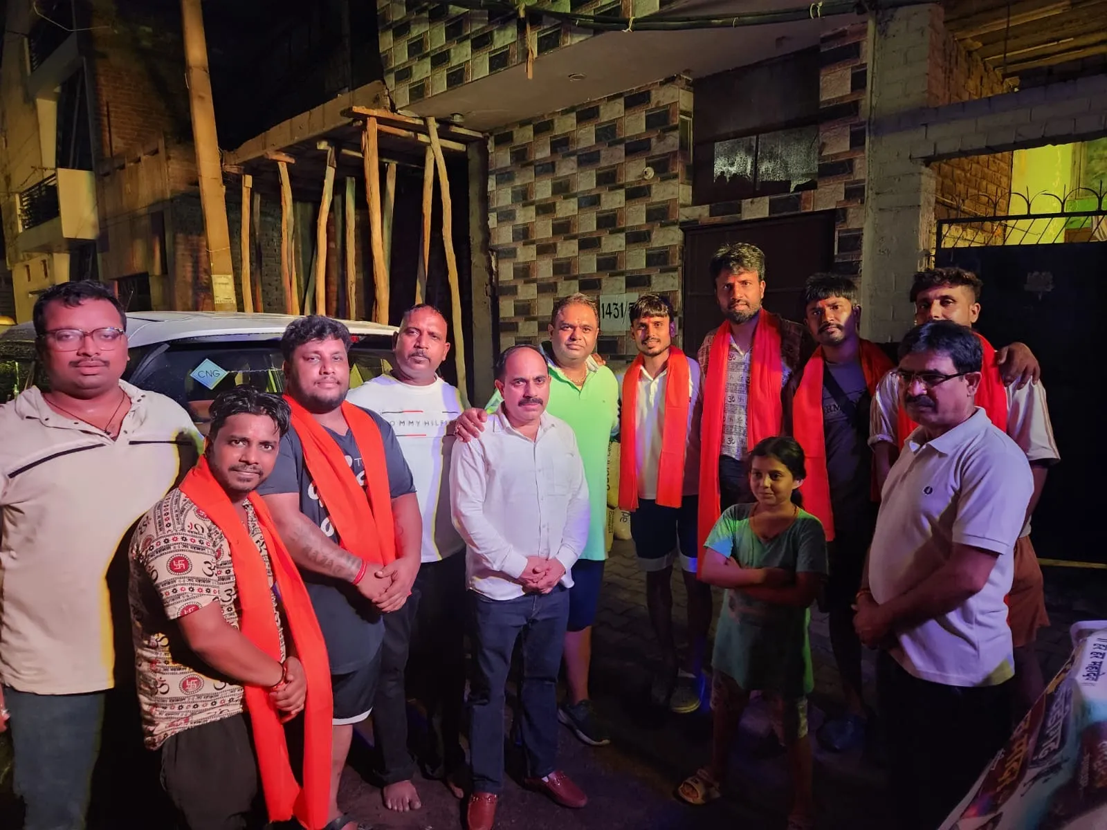 विश्व हिंदू परिषद के पदाधिकारियों ने कांवड़ यात्रा का शुभारंभ किया