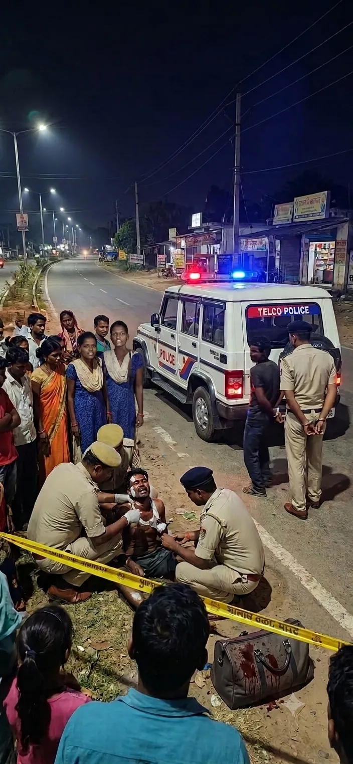 जमशेदपुर में विवाद के दौरान चापड़ से हमला, टेल्को थाना क्षेत्र में घायल की हालत गंभीर