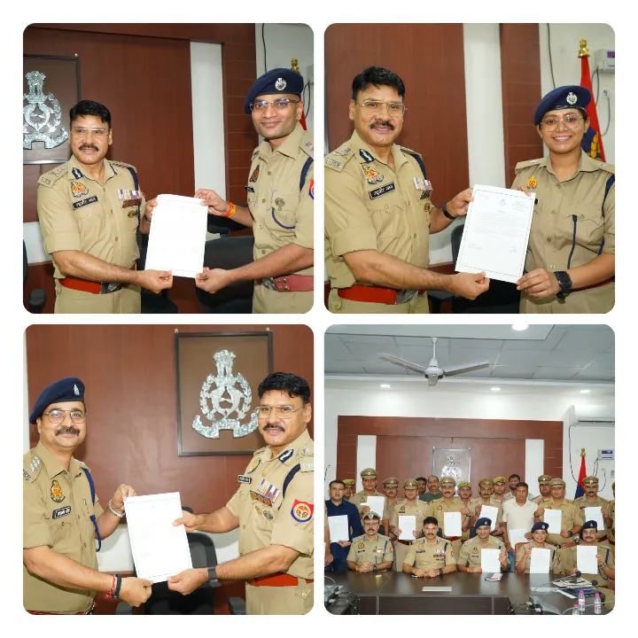 सटीक रणनीति, त्वरित कार्रवाई—48 घंटे में डकैती का सफल अनावरण, पुलिस कर्मियों का हुआ सम्मान।