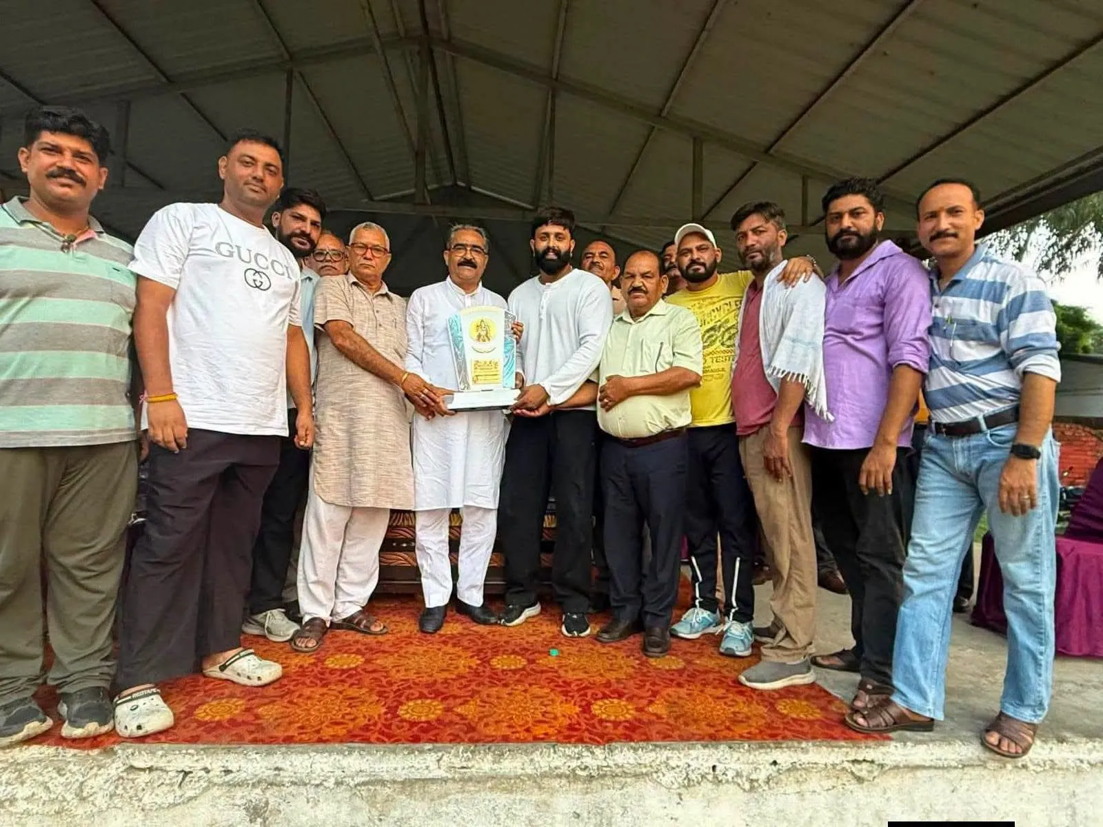 जसवां:प्रागपुर में क्रिकेट टूर्नामेंट का शानदार समापन