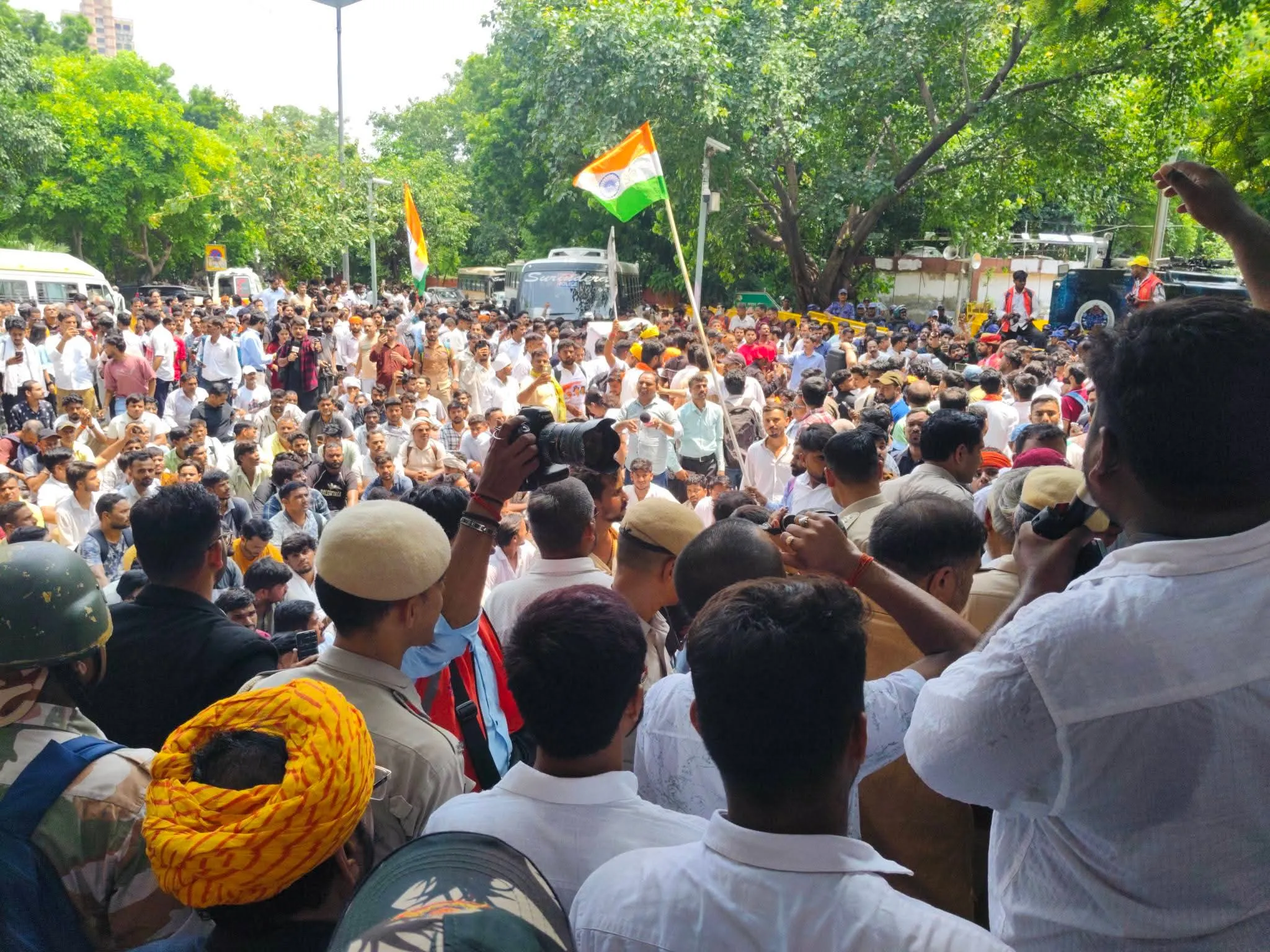 फिर शुरू हो गया दिल्ली जंतर मंतर पर, धरना प्रदर्शन का दौर!