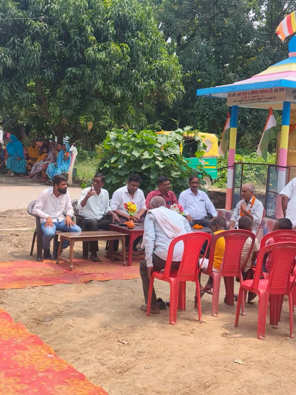 ग्राम समिति की बैठक में ग्रामीण समस्याओं के समाधान का लिया गया संकल