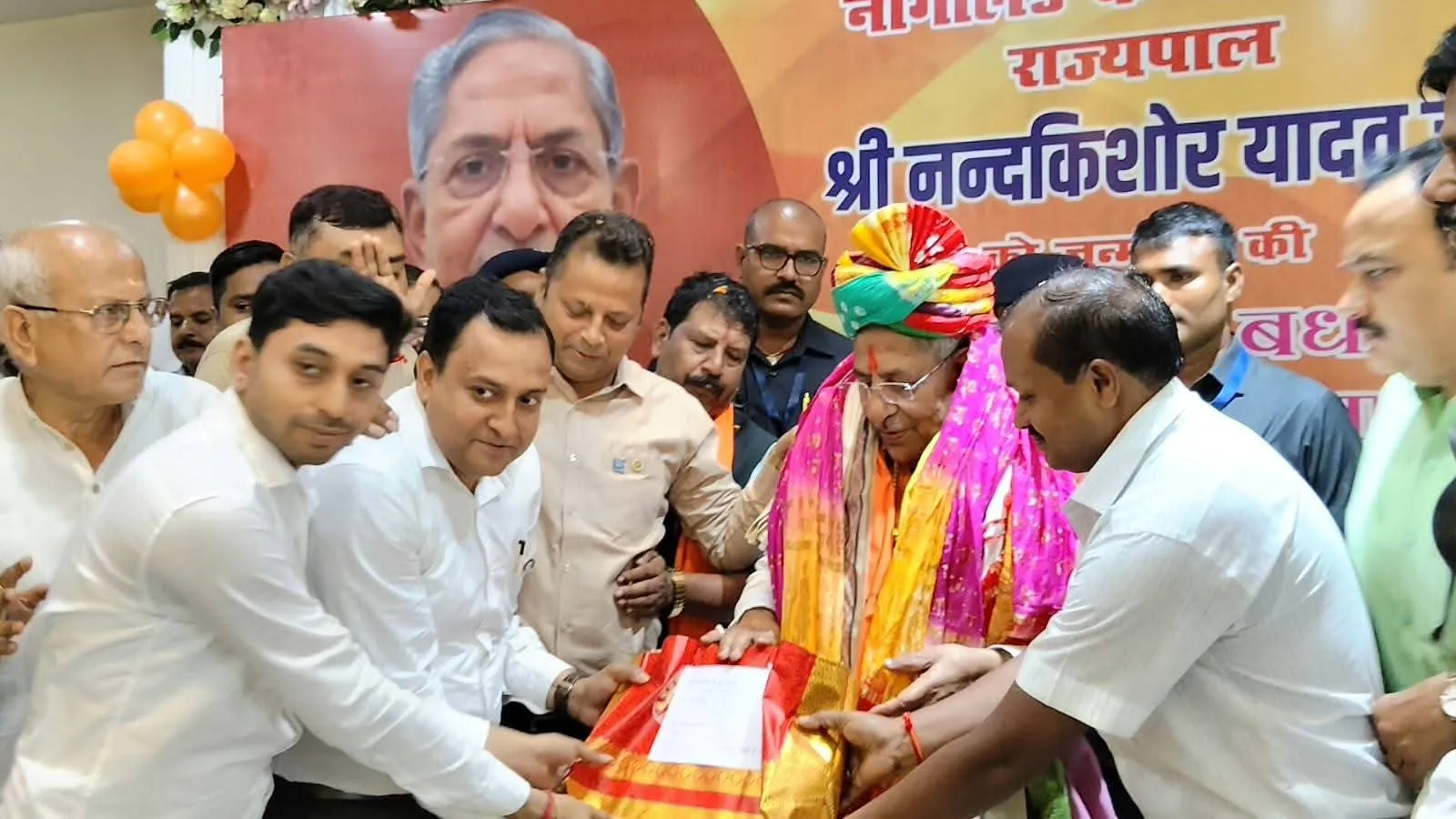 नागालैंड के माननीय राज्यपाल श्री नंद किशोर यादव जी का जन्मदिन Rotary Club Patna City द्वारा मनाया गया