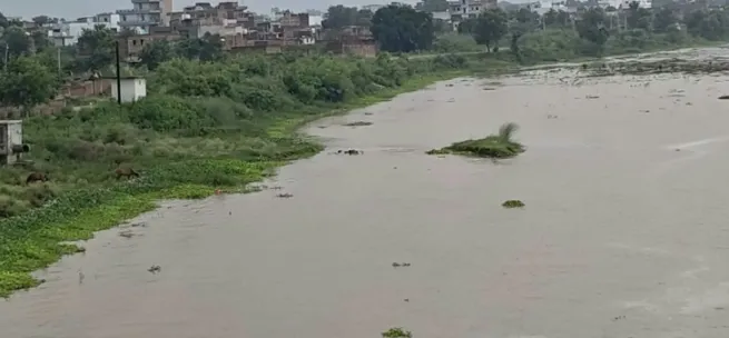 76 वर्षीय महिला की नदी में शव बरामद