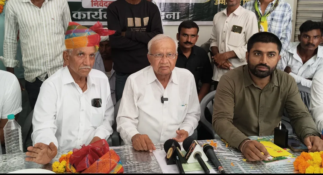 चुनाव कार्यालय का उद्घाटन,25 वार्डों में प्रत्याशी उतारेगी आरएलपी.थान सिंह डोली