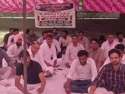 डीआरओ-तहसीलदार कमेटी ने फील्ड में किया सर्वे, सॉफ्टवेयर की खामियों पर सरकार सख्त; सिरसा में पटवारी-कानूनगो का धरना जारी