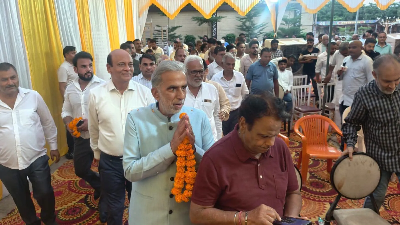 बिजली, पानी, स्वास्थ्य और कनेक्टिविटी पर योजनाबद्ध तरीके से हो रहा काम: कृष्णपाल गुर्जर