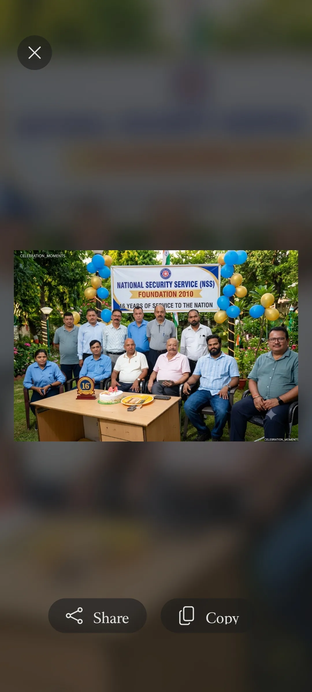नेशनल सिक्योरिटी सर्विसेज के स्थापना दिवस पर कर्मचारियों का समर्पण और ईमानदारी ही संगठन की असली पहचान: कर्नल ए.के. झा