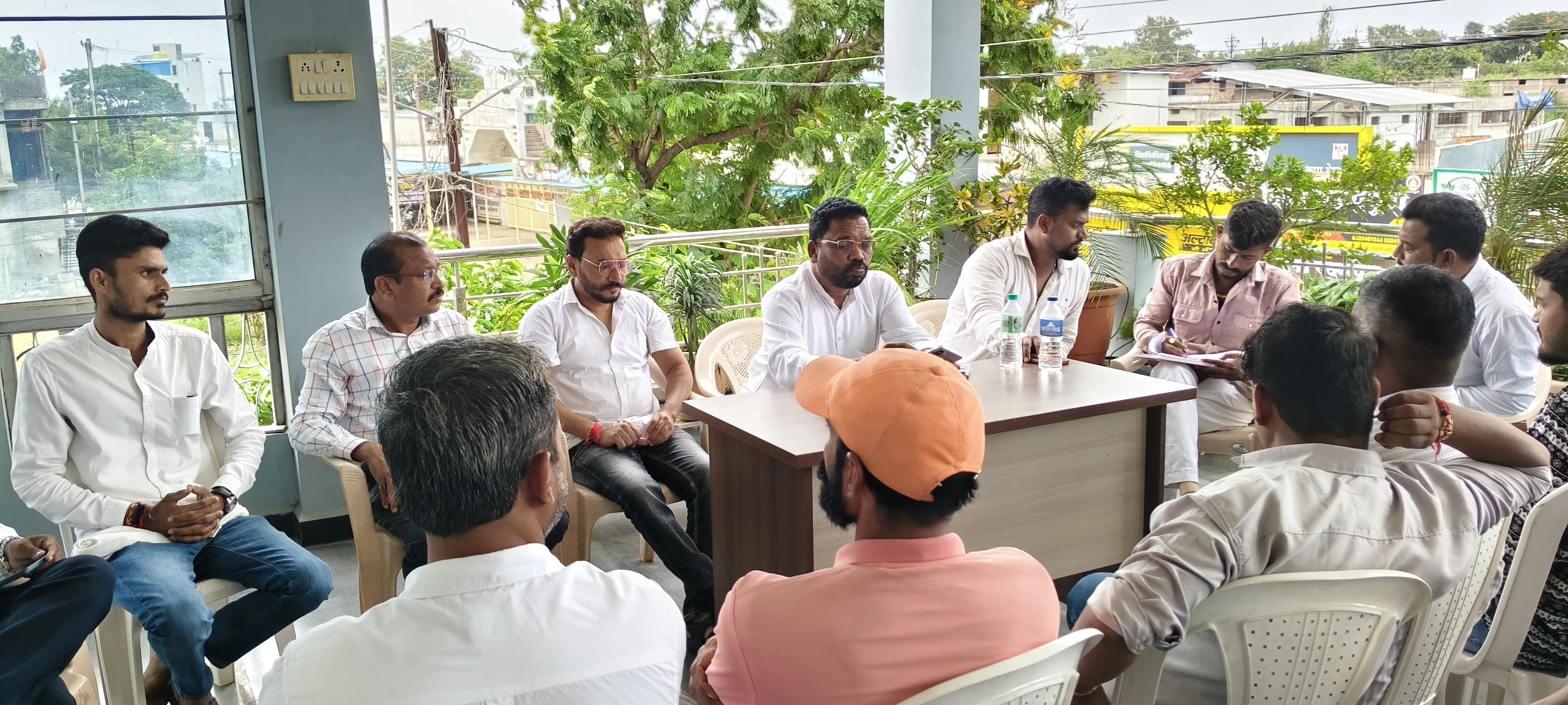 संगठन की मजबूती से ही कांग्रेस को मिलेगी नई धार: जिला बैठक में बूथ स्तर तक सक्रियता पर जोर