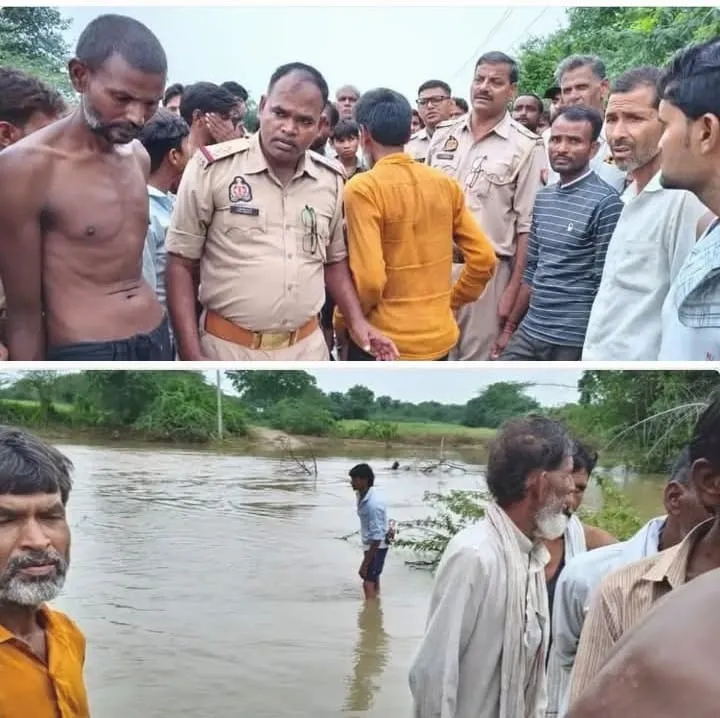 नाला पार करते समय तेज बहाव में बही 15 वर्षीय किशोरी, छह घंटे बाद भी नहीं मिला सुराग
