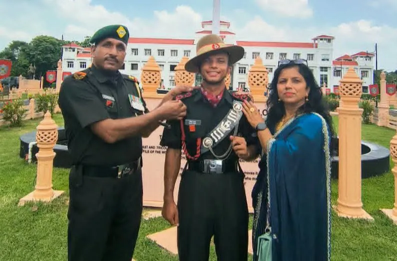 जवालामुखी: खुंडियां के रजत राणा बने लेफ्टिनेंट