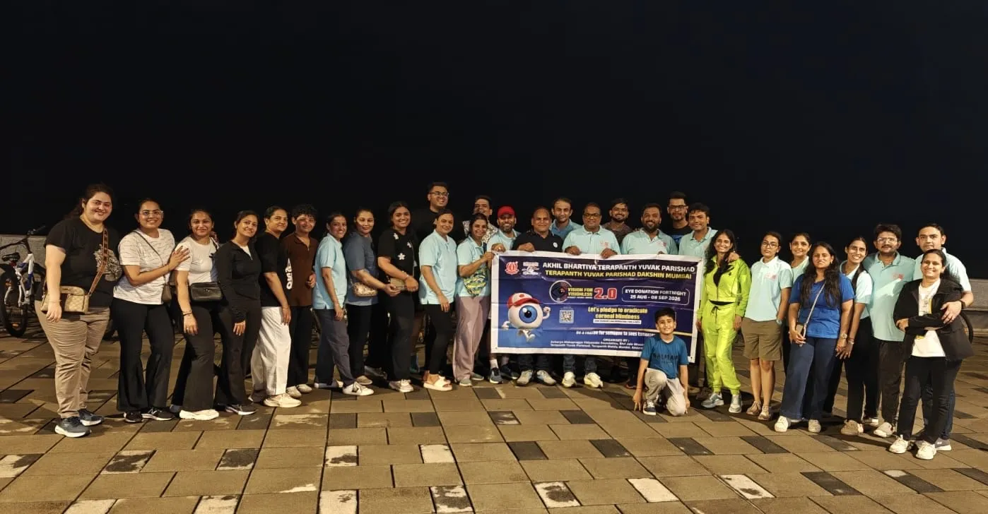 Eye Donation Awareness Cyclothon at Worli Promenade by TYP Dakshin Mumbai