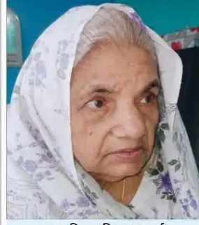 पूर्व प्रवक्ता स्व फिराशत अली की पत्नी 
का निधन
