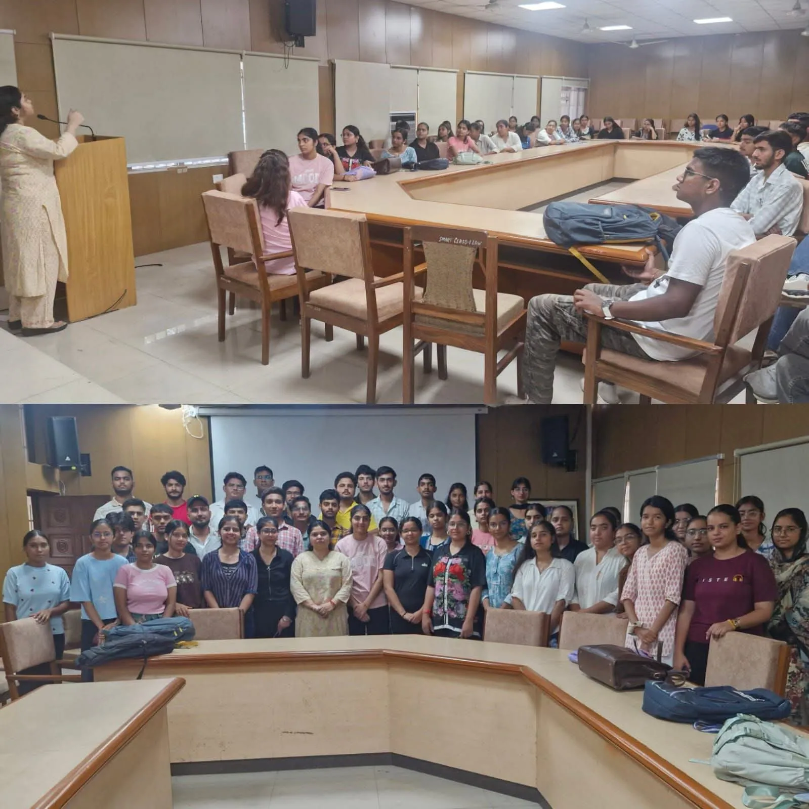 एमडीयू विधि विभाग में जस्टिस कृष्ण अय्यर स्टूडेंट क्लब ने आयोजित किया संवाद सत्र