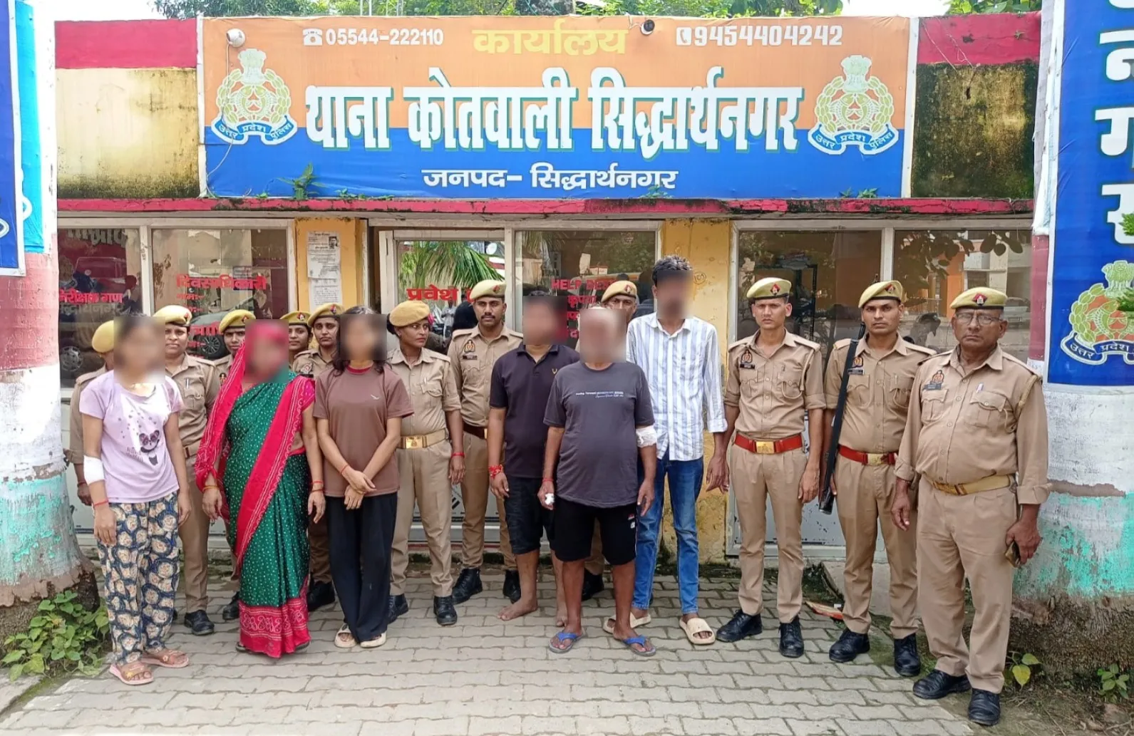 जमीनी विवाद में हत्या के छह आरोपी 24 घंटे में गिरफ्तार, लाइसेंसी बंदूक समेत असलहा बरामद