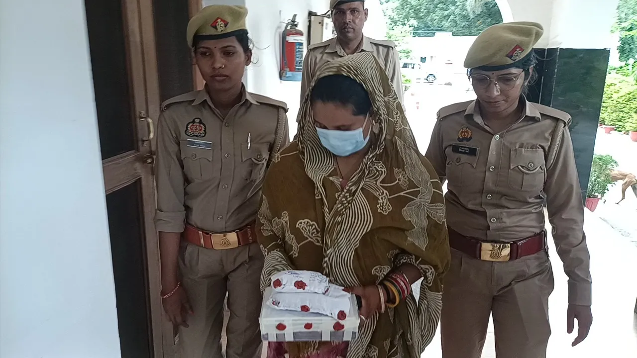 बहराइच में 35 लाख की स्मैक के साथ महिला तस्कर गिरफ्तार