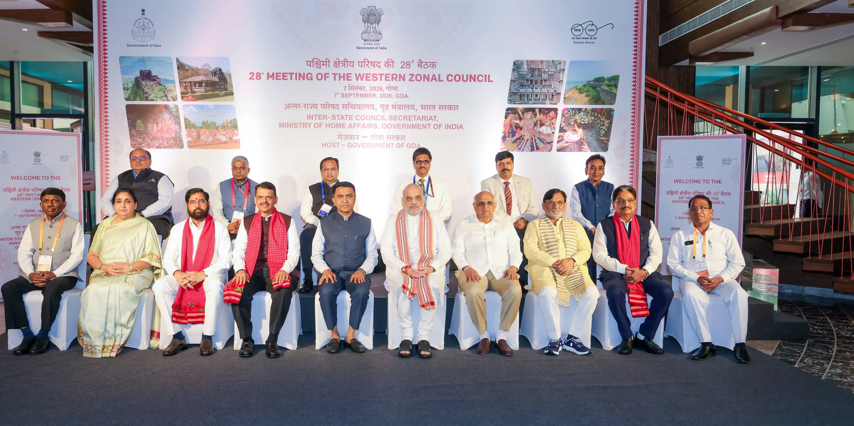Chaired the 28th Meeting of the Western Zonal Council in Panaji, Goa