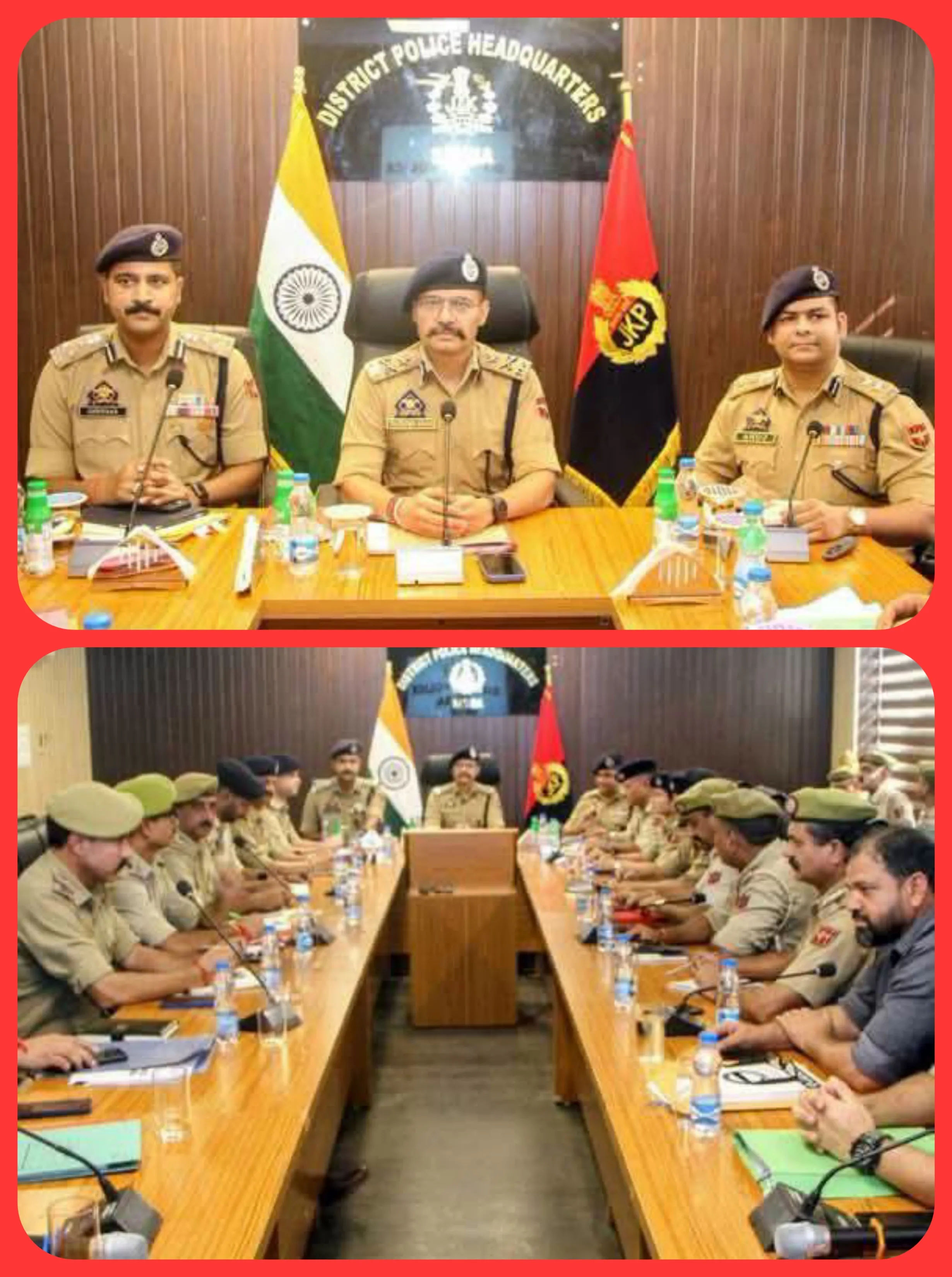 आईजीपी जम्मू ने सांबा जिले का दौरा किया, सुरक्षा और पुलिस व्यवस्था की समीक्षा की