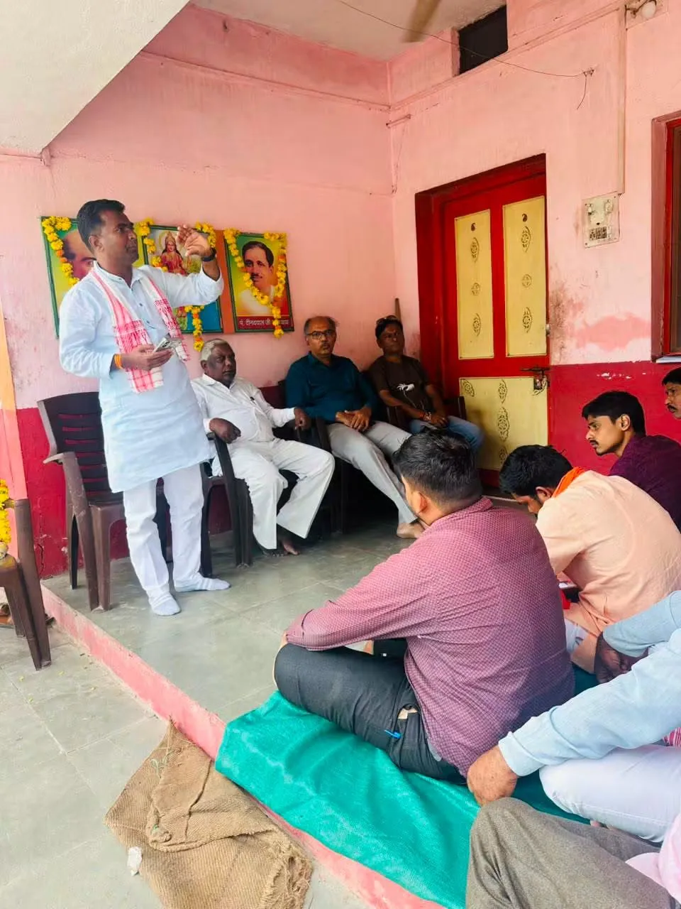 सेवा संकल्प अभियान के तहत  'सेवा पखवाड़े' की रूपरेखा तय - भारतीय जनता पार्टी मंडल थांदला की मासिक बैठक