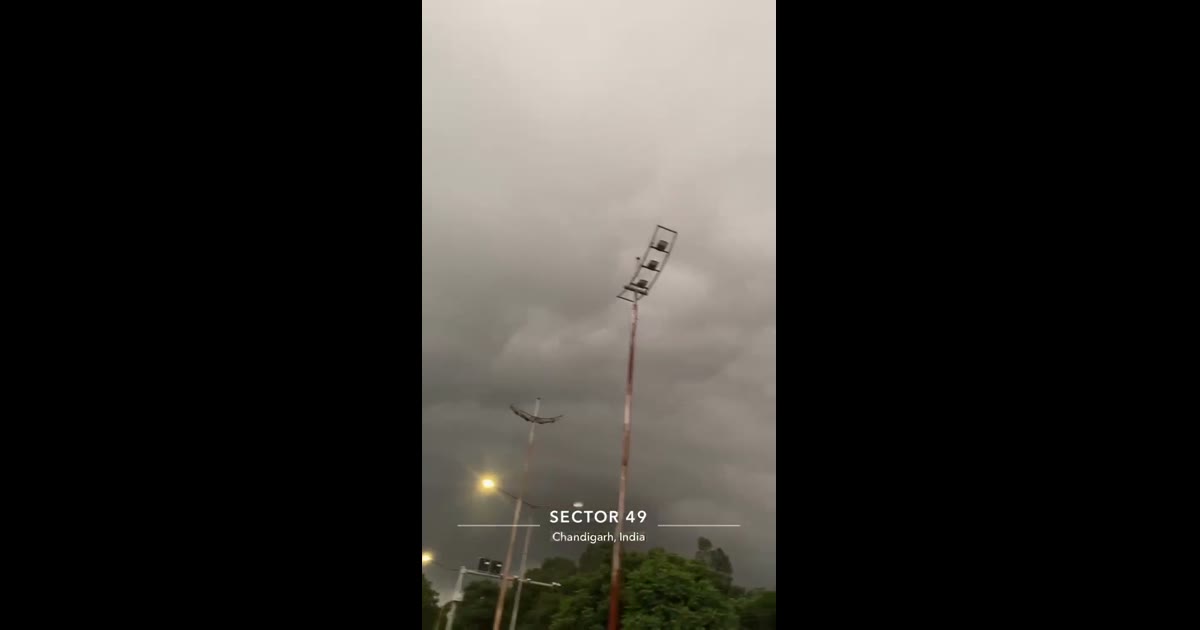 चंडीगढ़ में बारिश के आसार, मौसम ने बदली करवट; कभी भी हो सकती है तेज बारिश!